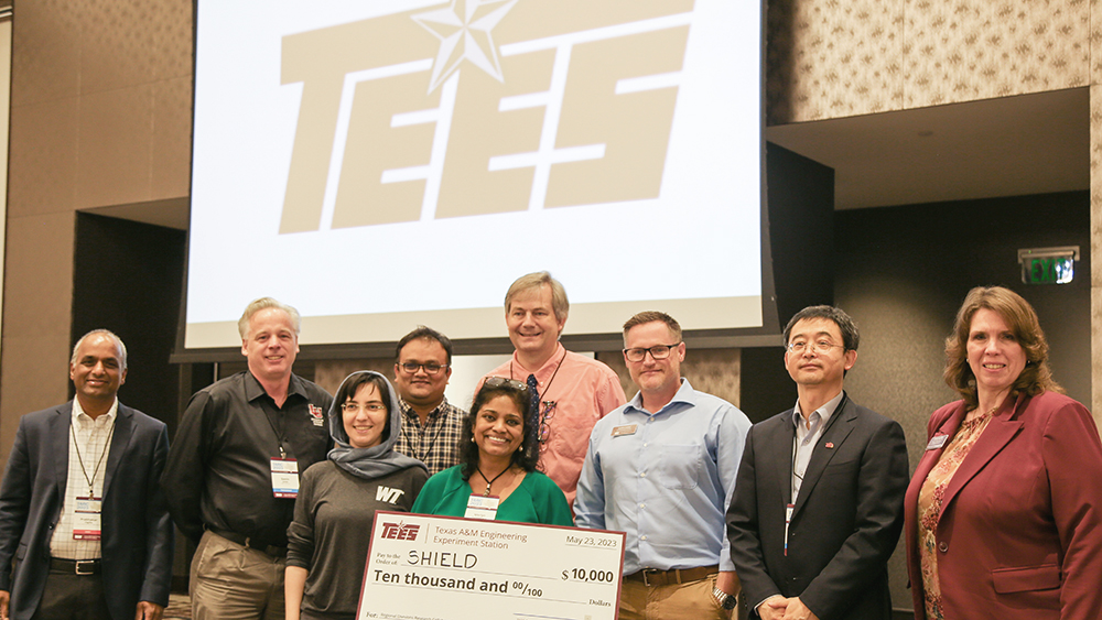 At the 2023 Conference, the SHIELD team won the $10,000 Award for their project “Multi-medium robot smart skin for extreme environmental applications” that addresses the need for protection of electromechanical components in military, space, emergency response, oil and gas exploration and many other applications.